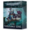 Datacards: Thousand Sons (English) 2 Datacards: Thousand Sons (English) -Card Game Store gaw60050102004 web box 3d r 37324.1654111838