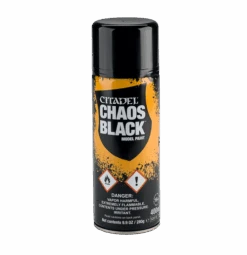Chaos Black Spray Paint