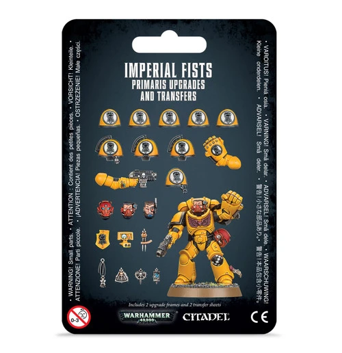 Imperial Fists Primaris Upgrades & Transfers 3 Imperial Fists Primaris Upgrades & Transfers