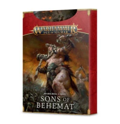 Warscroll Cards: Sons Of Behemat (Eng)