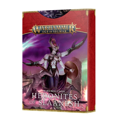 AoS Warscrolls Cards: Hedonites Of Slaanesh (Eng)