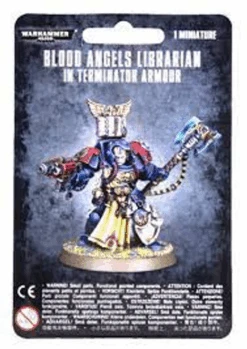Blood Angels Librarian In Terminator Armour