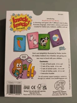 Knock Knock: First Words 5 Knock Knock: First Words -Card Game Store image 12997.1666808059