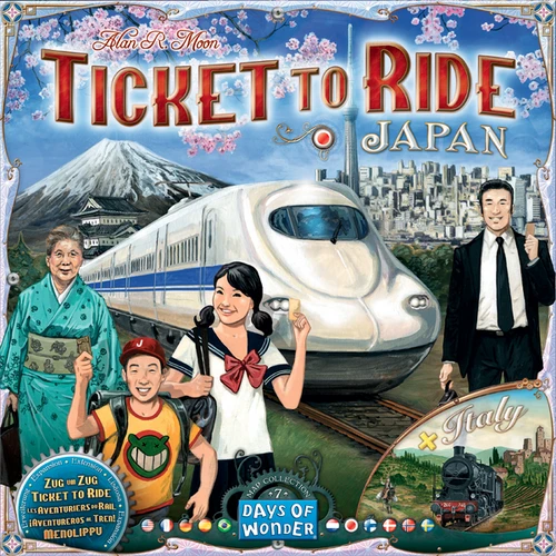 Ticket To Ride Map Collection: Volume 7 - Japan & Italy 3 Ticket To Ride Map Collection: Volume 7 - Japan & Italy