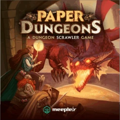 Paper Dungeons: A Dungeon Scrawler Game (Dinged/Dented - 20% Off At Checkout)