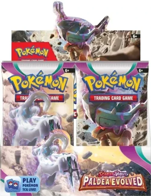 Pokemon TCG: SV02 Paldea Evolved Booster Box 2 Pokemon TCG: SV02 Paldea Evolved Booster Box