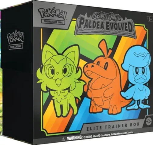 Pokemon TCG: SV02 Paldea Evolved Elite Trainer Box 3 Pokemon TCG: SV02 Paldea Evolved Elite Trainer Box