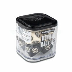 Warhammer 40k: Wound Trackers (Ivory And Black)